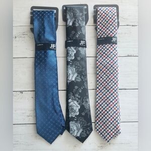 3PC J.Ferrar Men's Ties (Narrow) BNWT